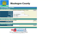 Tablet Screenshot of muskegon.mi.campaignfinance.us